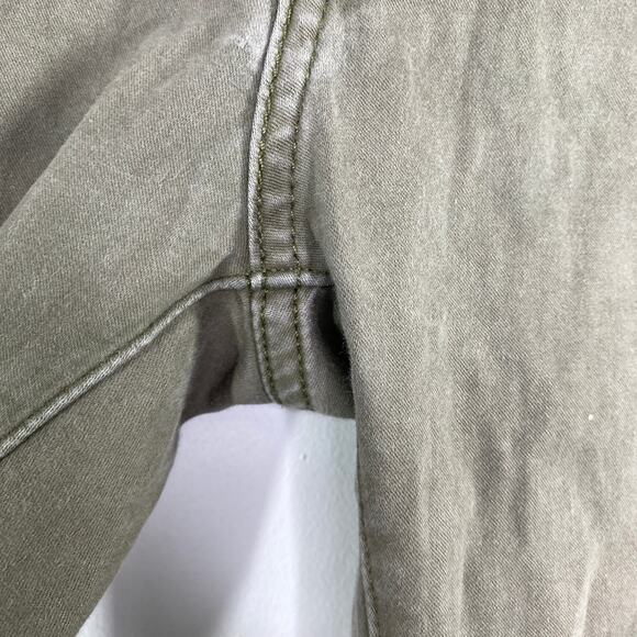 Levi's 710 Super Skinny Soft Kalamata Green Sateen Jeans Women's Size 27 x 30 - Picture 6 of 11